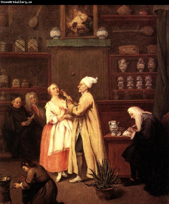 Pietro Longhi The Spice-vendor s shop